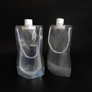 In stock Bags 500ml Spout Pouch with String Handle