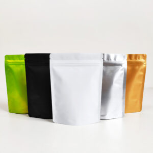 In Stock Bags Multicolor Stand up Aluminum Foil Mylar Pouches Bags