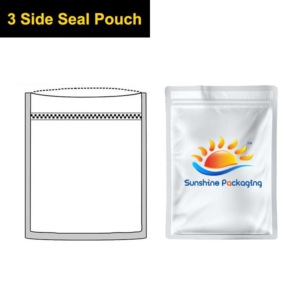 3 Side Seal Packaging Pouches Bags Customization