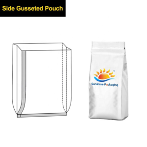Side Gusset Packaging Pouches Bags Customization