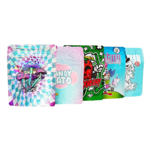 Custom Printed New 3.5g Plastic Stand Up Mylar Bags