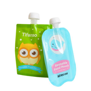 Customized Stand up Spout Baby Food Pouch With Spout