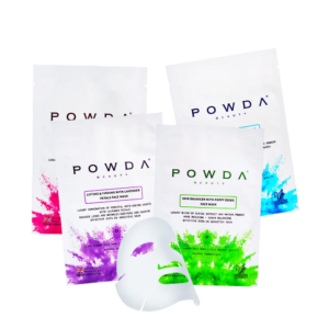 Custom Printing Beauty Cosmetic Skin Care Face Mask Packaging Bag