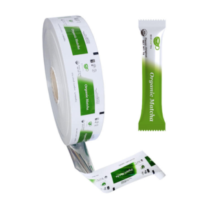 Custom Plastic Matcha Tea Powder Sachet Packaging Roll Film