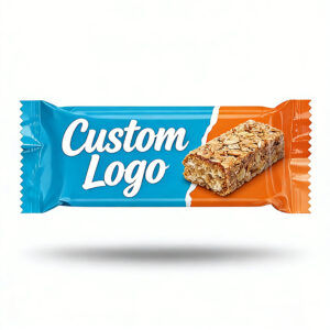 Custom Printed Protein Bar Sachet Packaging