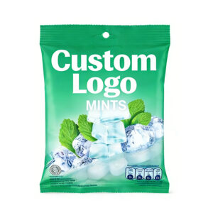 Custom Printed 2ml Mini Pouches for Xylitol Mint Candy
