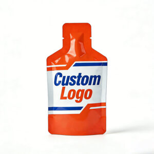 Customized Printing Irregular Bottle Shaped  Bags for Gel & Energy Drink