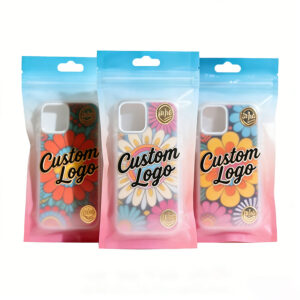 Custom Printed Mobile Phone Pouch Case Packaging