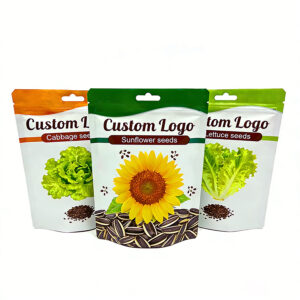 Custom Printed Vegetable Seeds Packaging