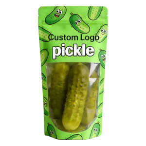 Custom Printing Pickled Cucumber Vegetables Kimchi Packaging