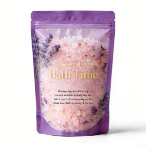 Custom Printed Bath Salts Packaging