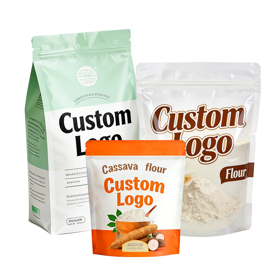 Custom Printed Cassava Flour Packaging