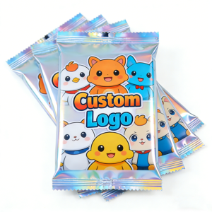 Custom Printed Card Blind Box Individual Random Cards Packaging Bag
