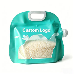 Custom Printed 1.5L Grain Storage Spout Water Bag