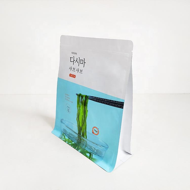 Custom Printing Seaweed Konbu Flat Bottom Packaging - Image 3