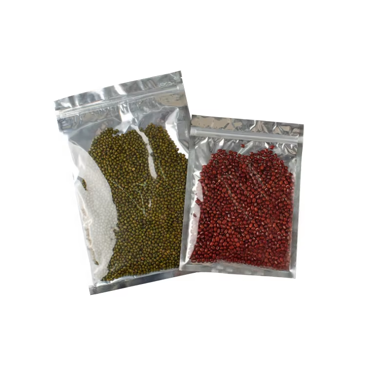In Stock Bags Clear Front Aluminum Foil Flat Packaging - Image 2