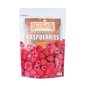 Custom Printing Frozen Raspberries Frozen Fruit Packaging Bag