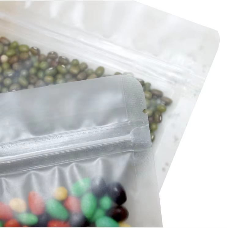In Stock Bags Clear and Matte Frosted Plastic Flat Pouch - Image 5