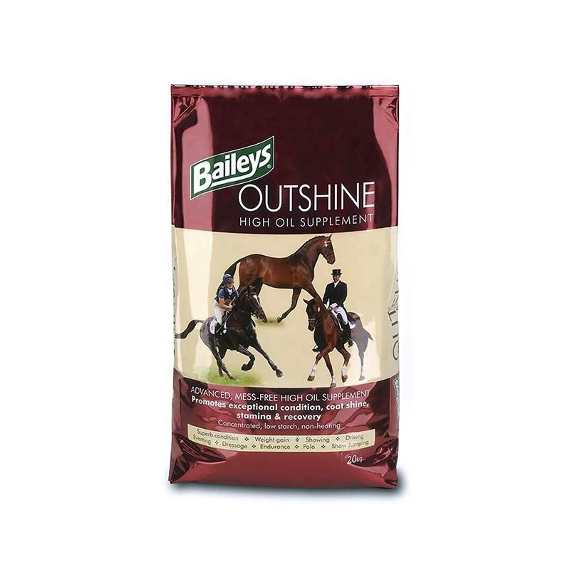 Custom Horse Feed Packaging Plastic Gusset Bag - Image 2