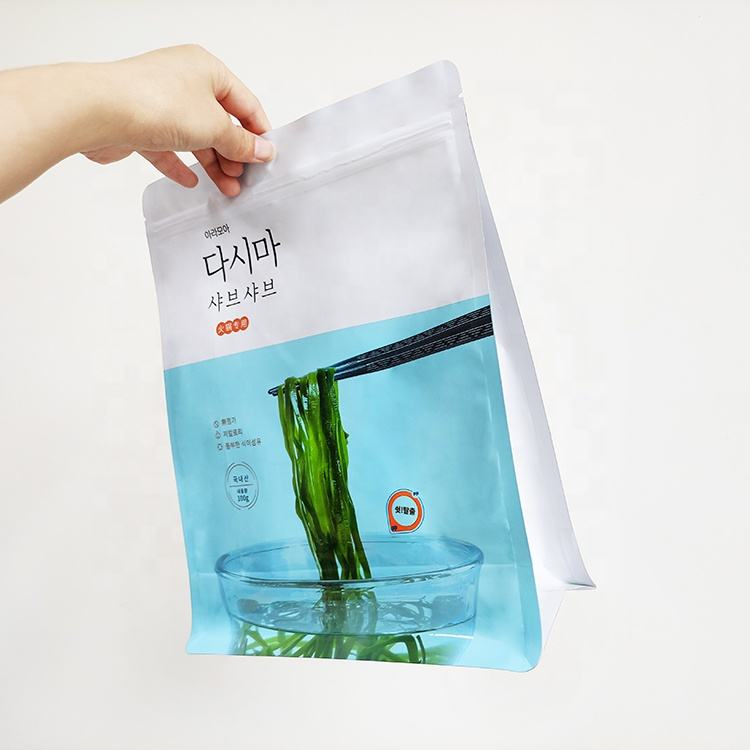 Custom Printing Seaweed Konbu Flat Bottom Packaging - Image 2