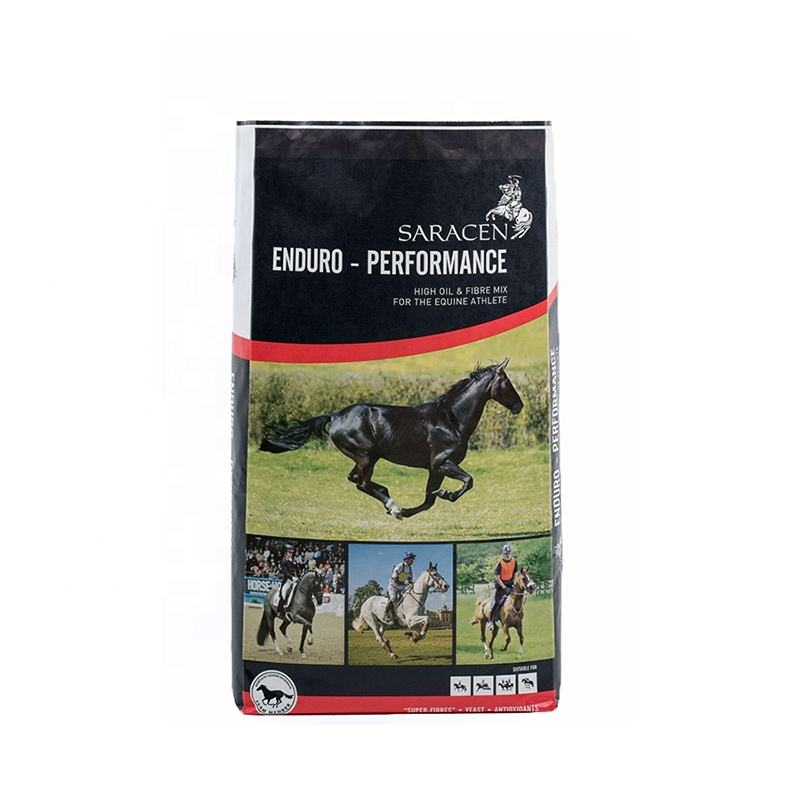 Custom Horse Feed Packaging Plastic Gusset Bag - Image 4