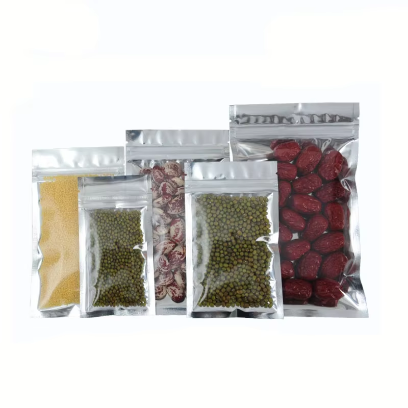 In Stock Bags Clear Front Aluminum Foil Flat Packaging - Image 4