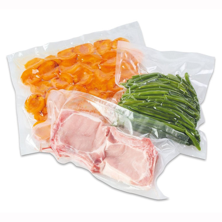 In Stock Bags Textured Embossed Plastic Vacuum Sealer Storage Bags