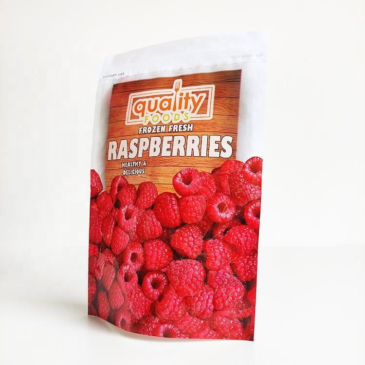 Custom Printing Frozen Raspberries Frozen Fruit Packaging Bag - Image 2