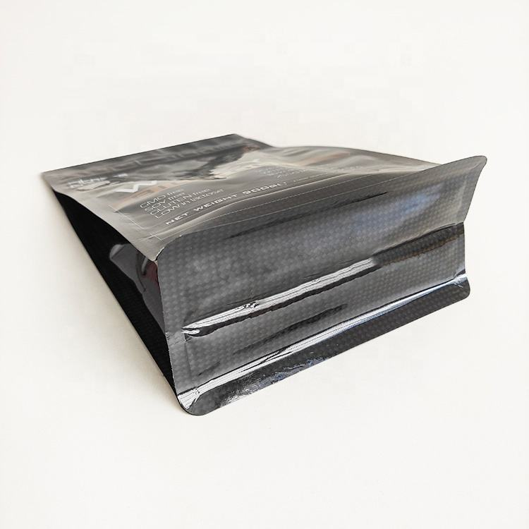 Custom Printing Eight Side-sealed Box Pouch Bag for Whey Protein Powder - Image 5