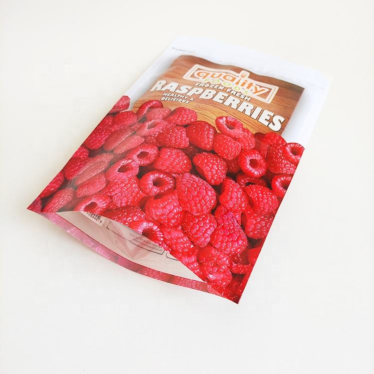 Custom Printing Frozen Raspberries Frozen Fruit Packaging Bag - Image 4