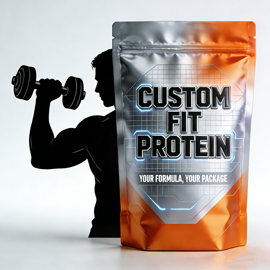 Custom Printing Stand up Pouch for Protein Powder