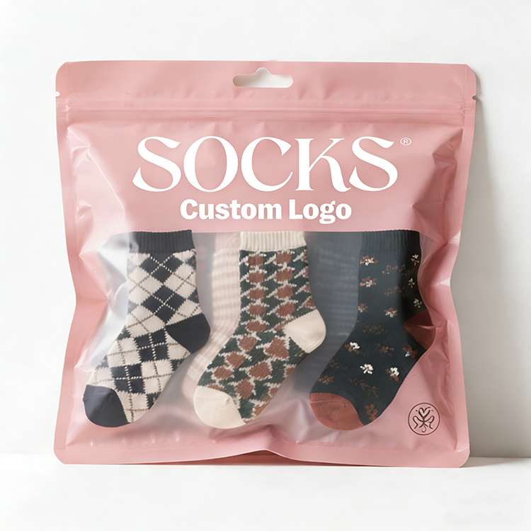 Customized Package Bag for Socks Packaging/underwear Packing - Image 4