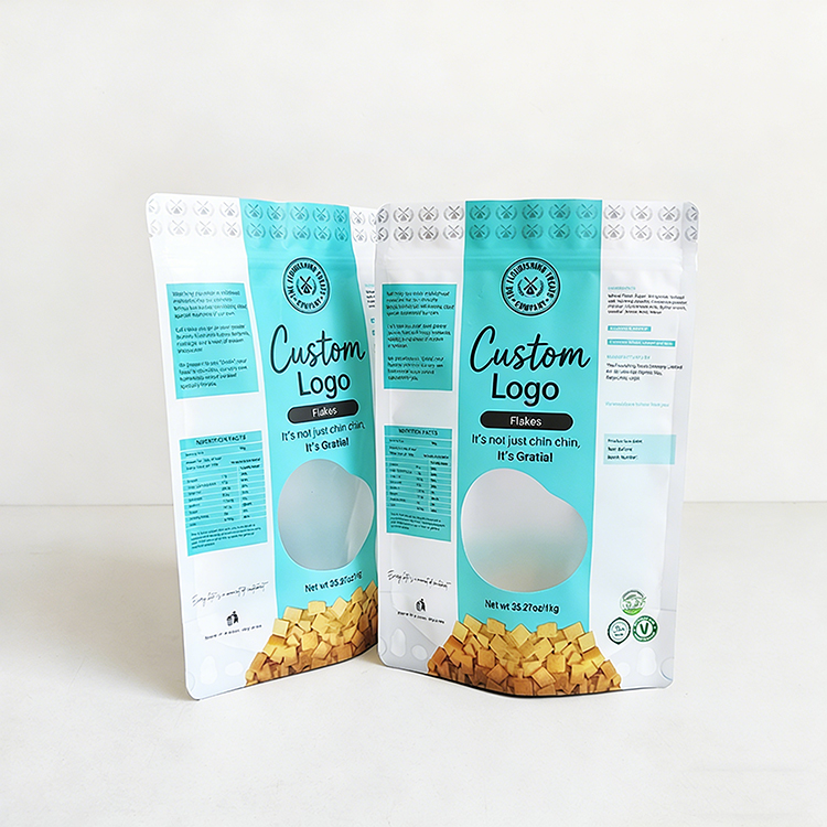 Custom Printing Stand up Pouch for Chin Chin Flakes Nigerian Chips - Image 4