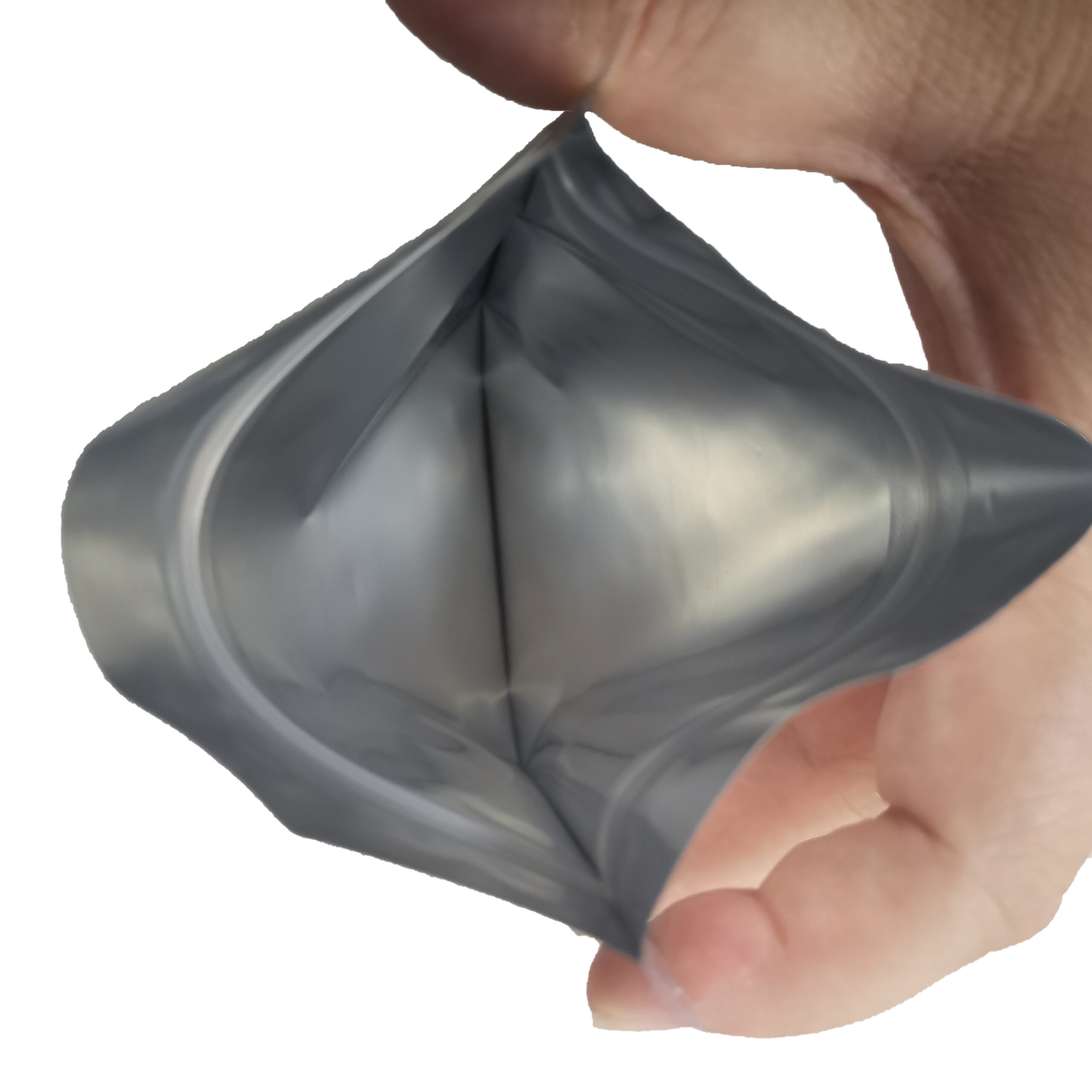 In Stock Bags 3 Sides Seal Silver Aluminum Foil Mylar Bags - Image 4