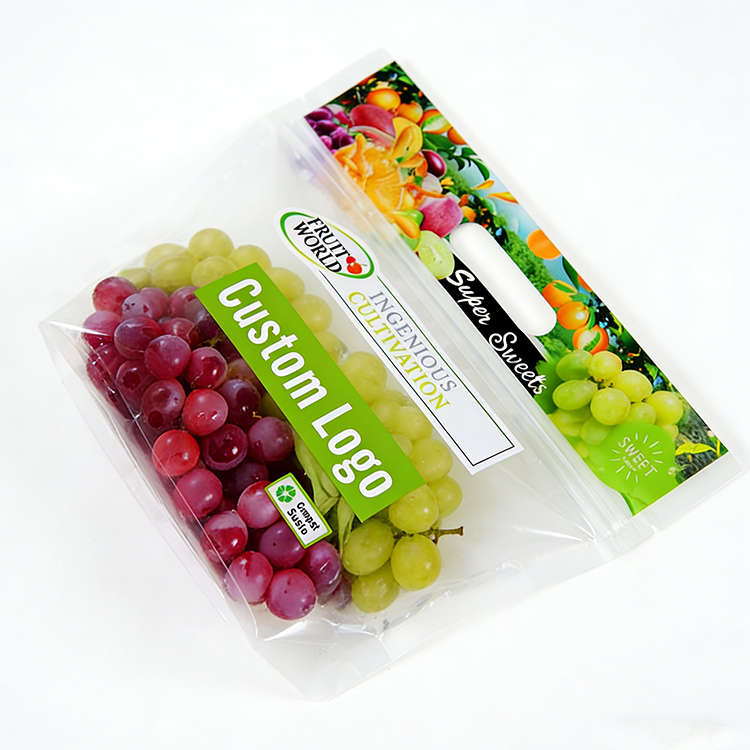 Custom Printed Logo Anti Fogging Fresh Fruits Vegetables Packaging - Image 2
