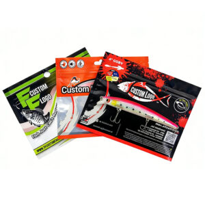 Custom Fishing Worm Bait Lure Packaging
