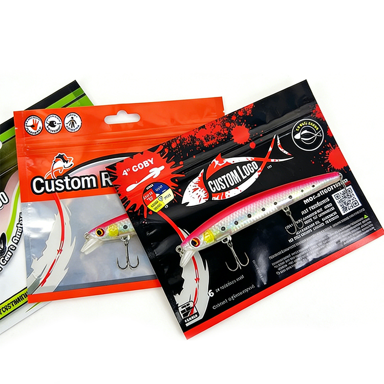 Custom Fishing Worm Bait Lure Packaging - Image 4